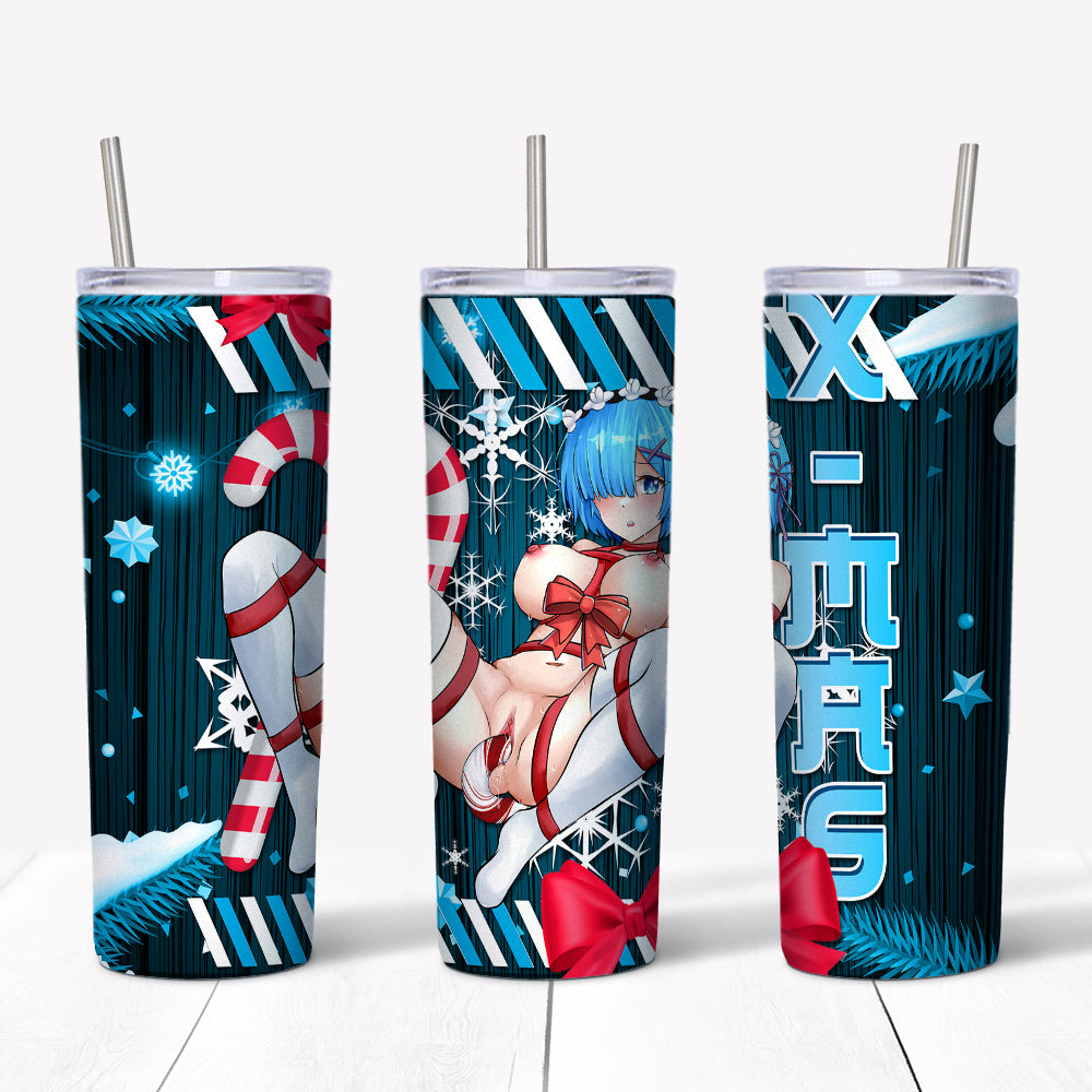 Rem Xmas Bondage Tumblers