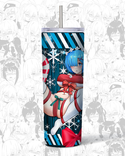 Rem Xmas Bondage Tumblers