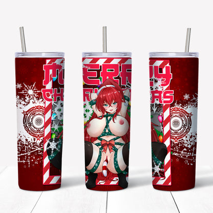 Rias Xmas Bondage Tumblers