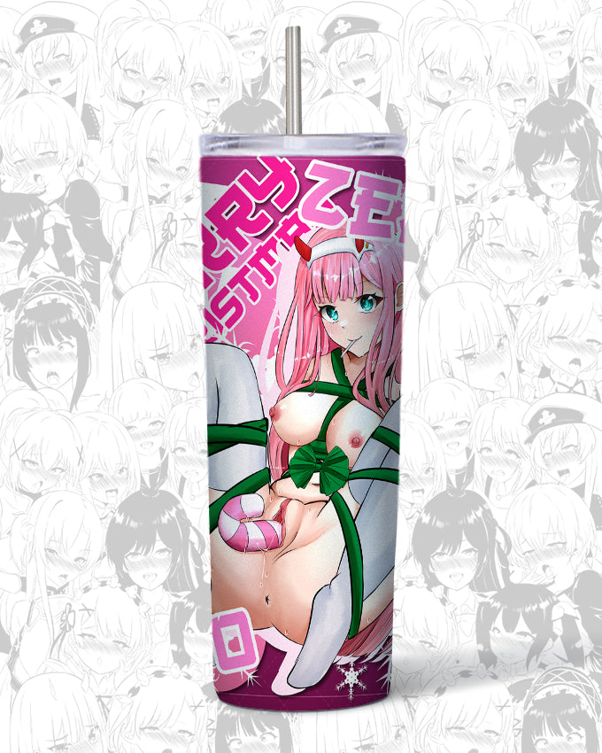 Zero Two Xmas Bondage Tumblers