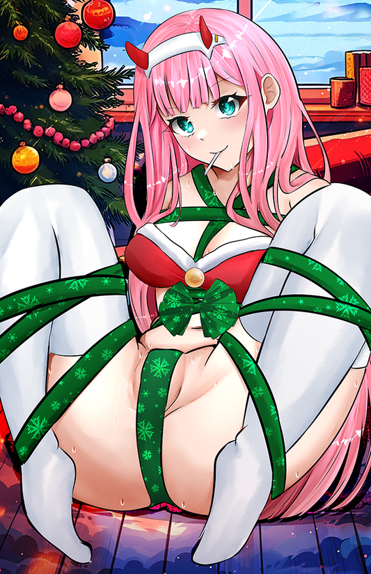 Zero Two Xmas Bondage Poster