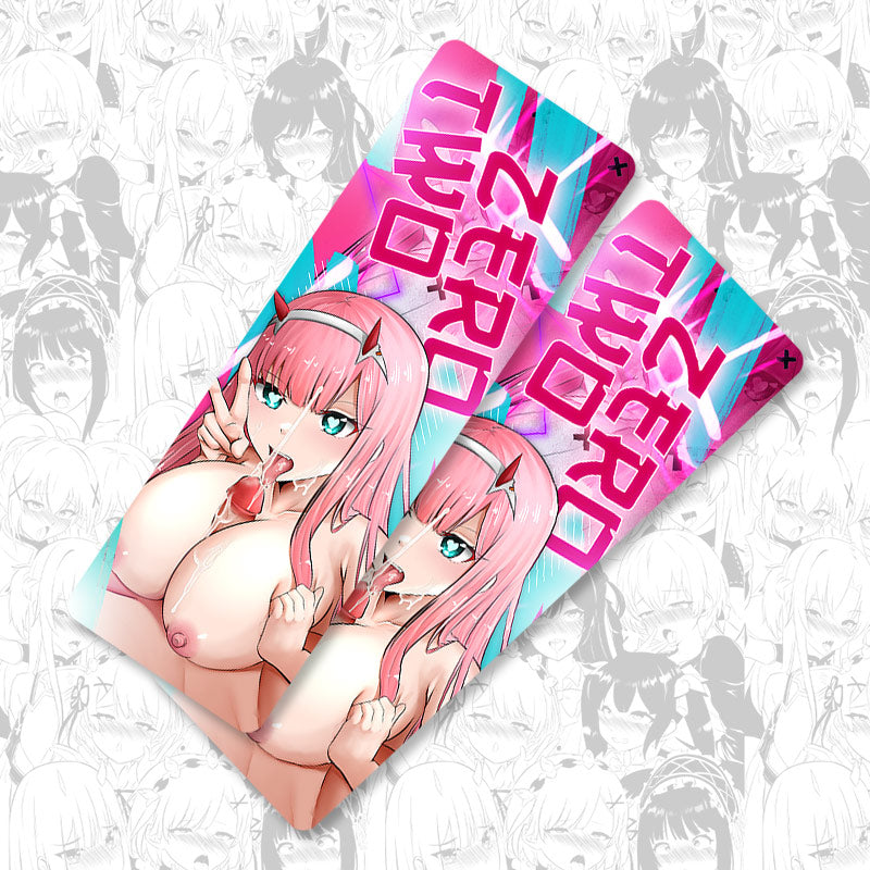 Zero Two Paizuri Metal Bookmarks