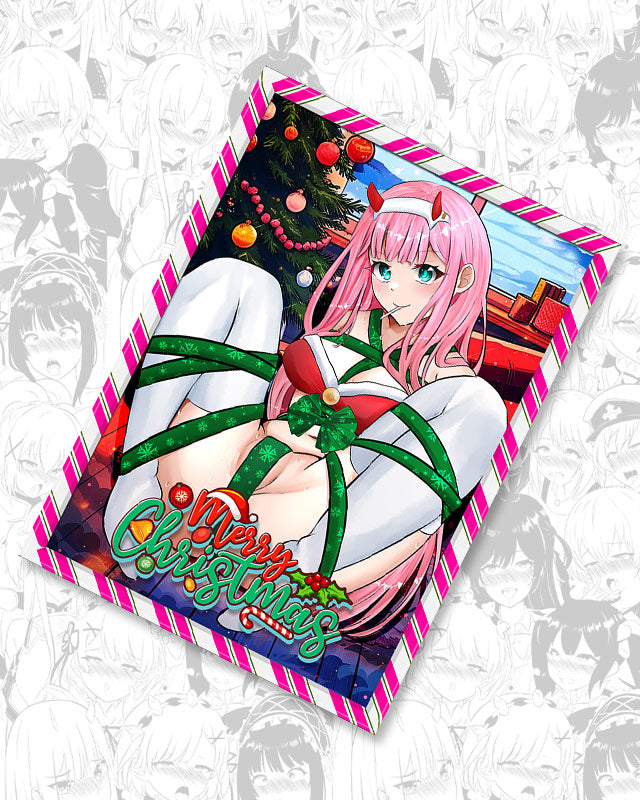 Zero Two Xmas Bondage Box Slaps