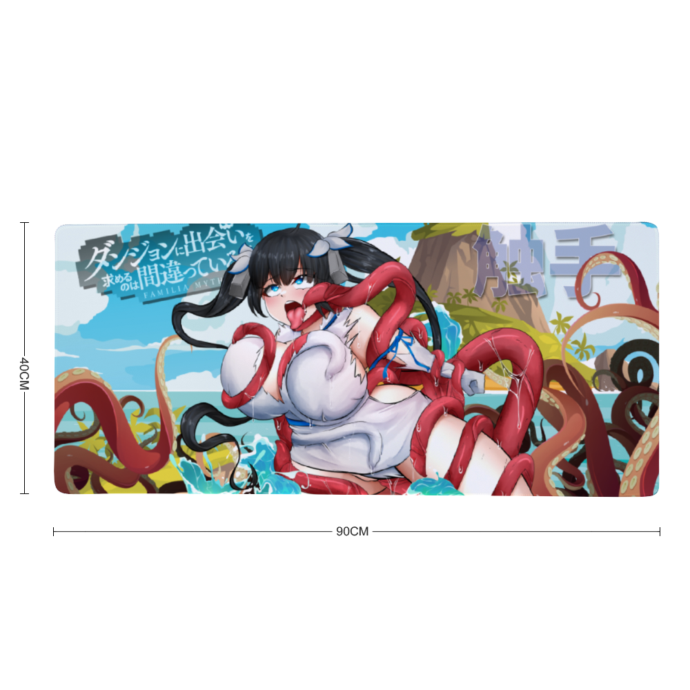 Hestia Tentacles Desk Mat 16"x35"