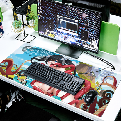 Hestia Tentacles NSFW Desk Mat