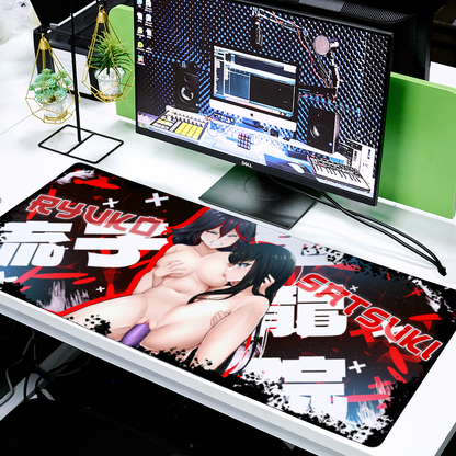 Ryuko Satsuki Strap-on CULTURED Desk Mat 16" x 35"