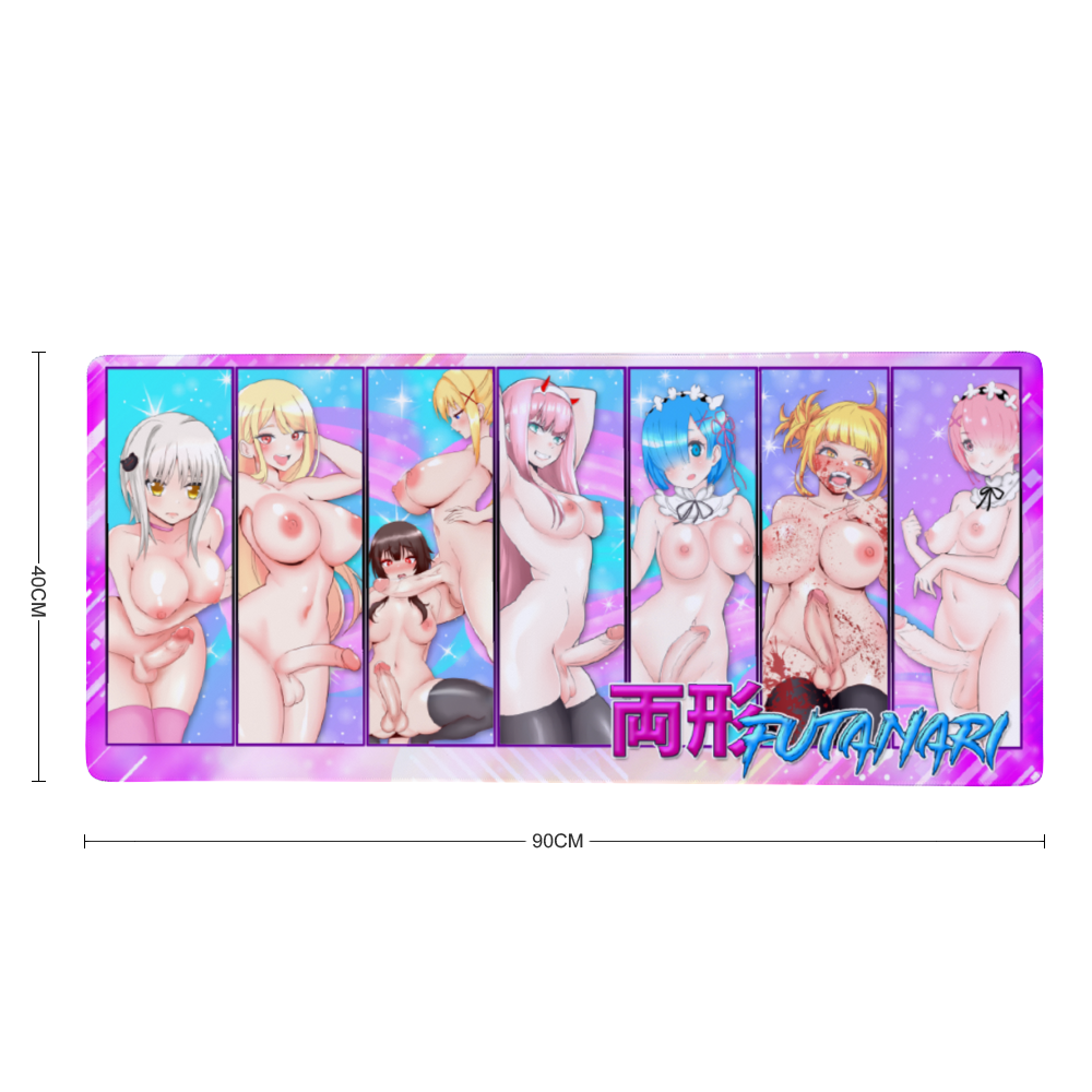 Futanari Cultured Desk Mat 16" x 35"