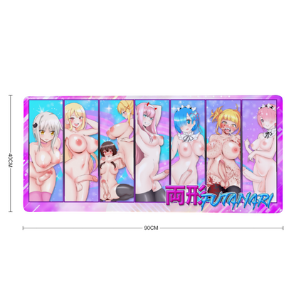 Futanari Cultured Desk Mat 16" x 35"