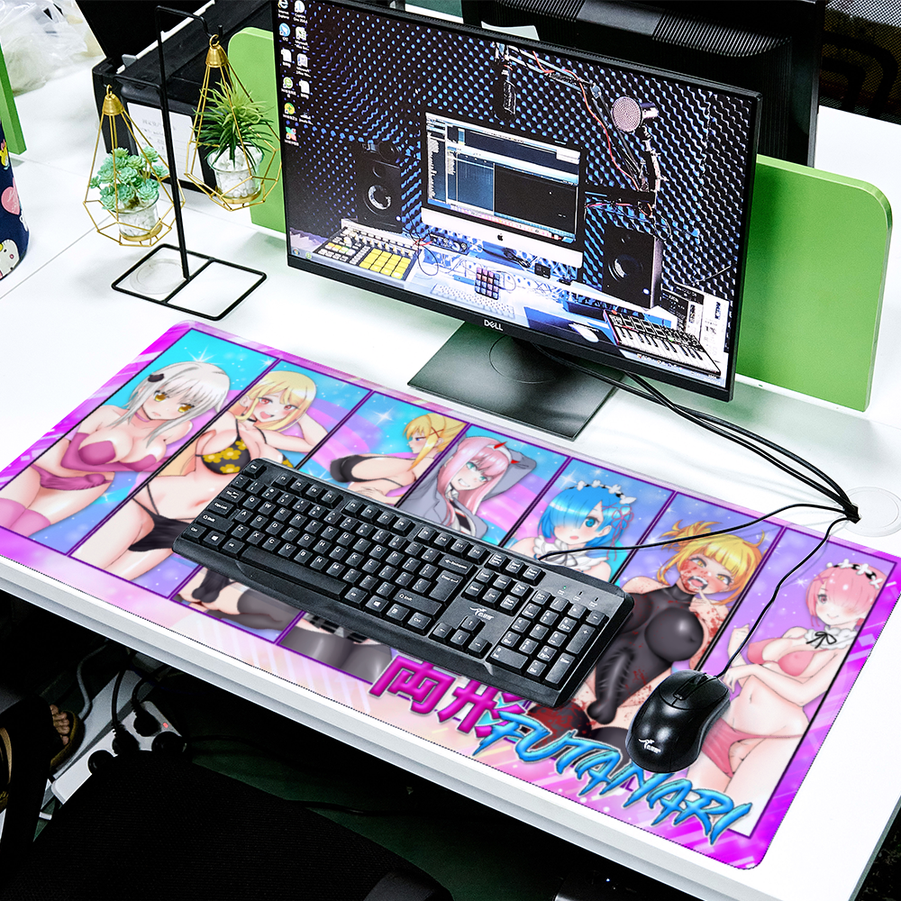 Futanari Desk Mat 16" x 35"