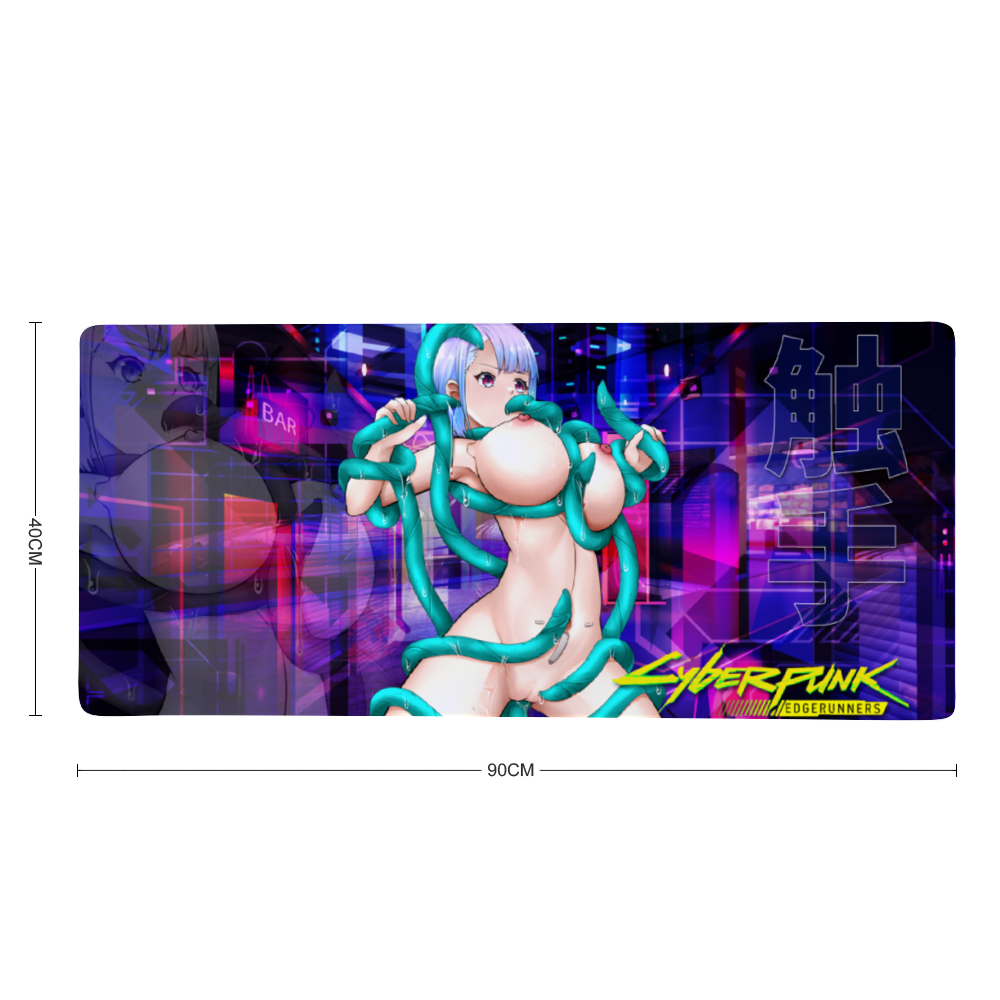 Lucy Tentacles CULTURED Desk Mat 16"x35"