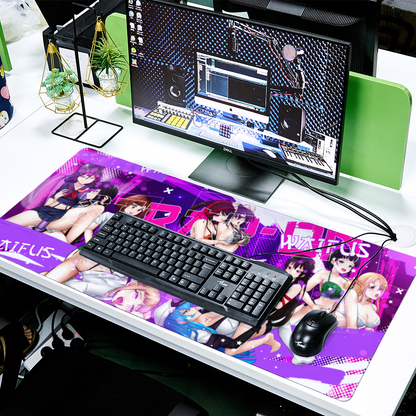 Strap-on Waifus Desk Mat 16" x 35"