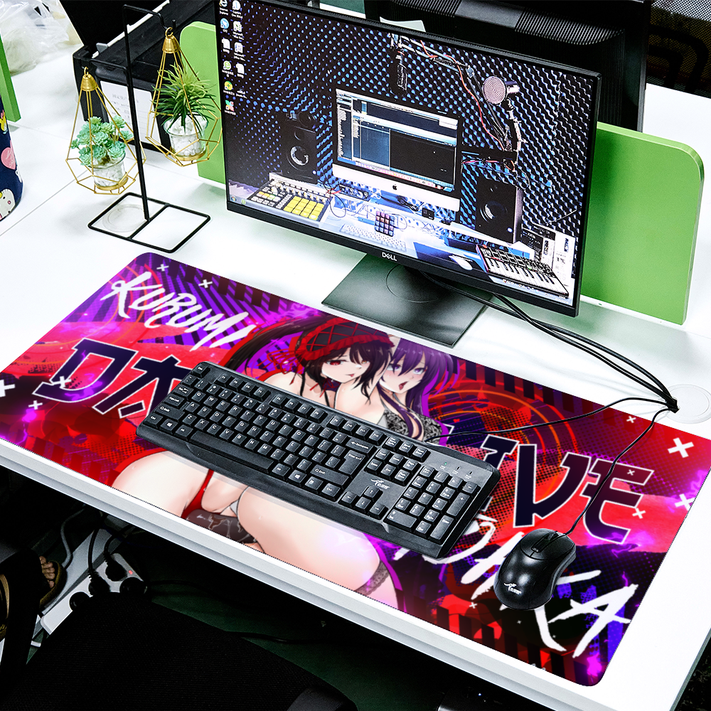 Kurumi Tohka Strap-on Desk Mat 16" x 35"