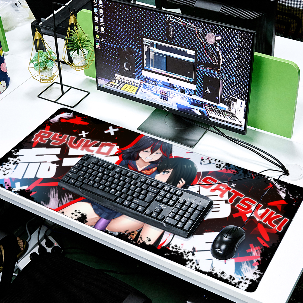 Ryuko Satsuki Strap-on Desk Mat 16" x 35"