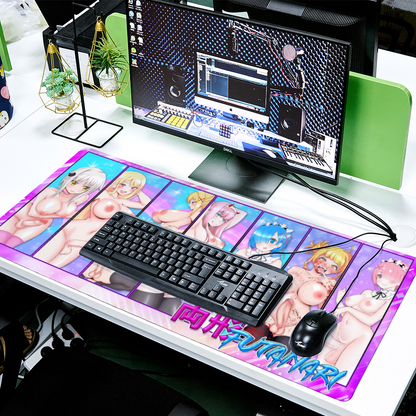 Futanari Cultured Desk Mat 16" x 35"