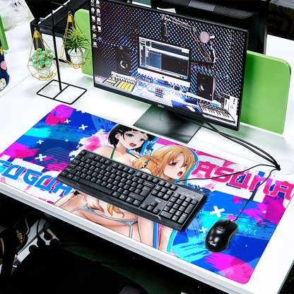 Asuna Suguha Strap-on Desk Mat 16" x 35"