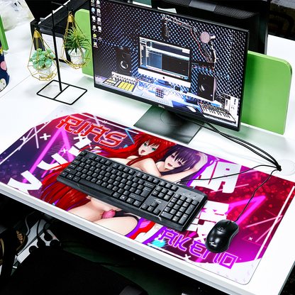 Rias Akeno Strap-on CULTURED Desk Mat 16"x35"